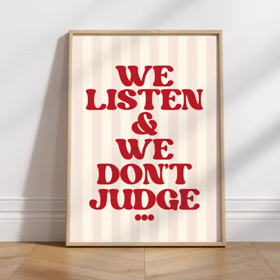 No, Your Therapist Isn’t Secretly Judging&nbsp;You