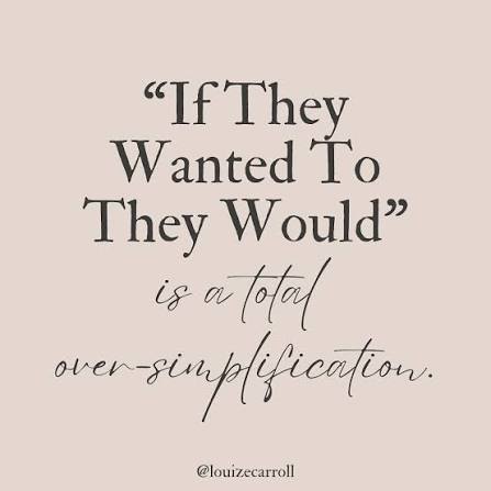 “If They Wanted To, They Would”… Would They, Though?